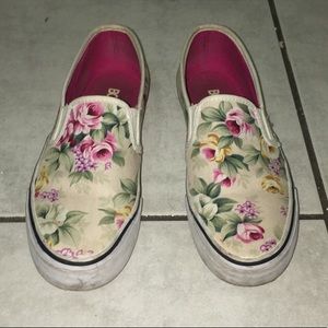 Floral Slip-ons
